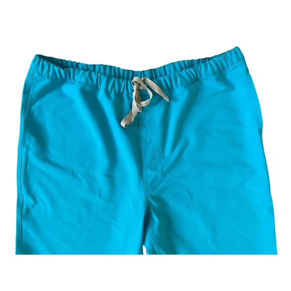 NWT Figs Men's Pisco Basic Scrub Pants in Teal Size XL X-Large Tall - Picture 4 of 5